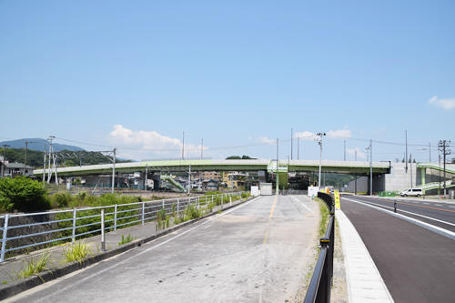常磐線湯本跨線橋の画像